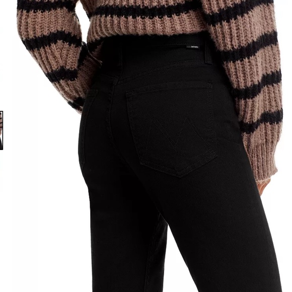 MOTHER Denim Tomcat High Rise Ankle Straight Jeans in Lasting Impression - Picture 3 of 7